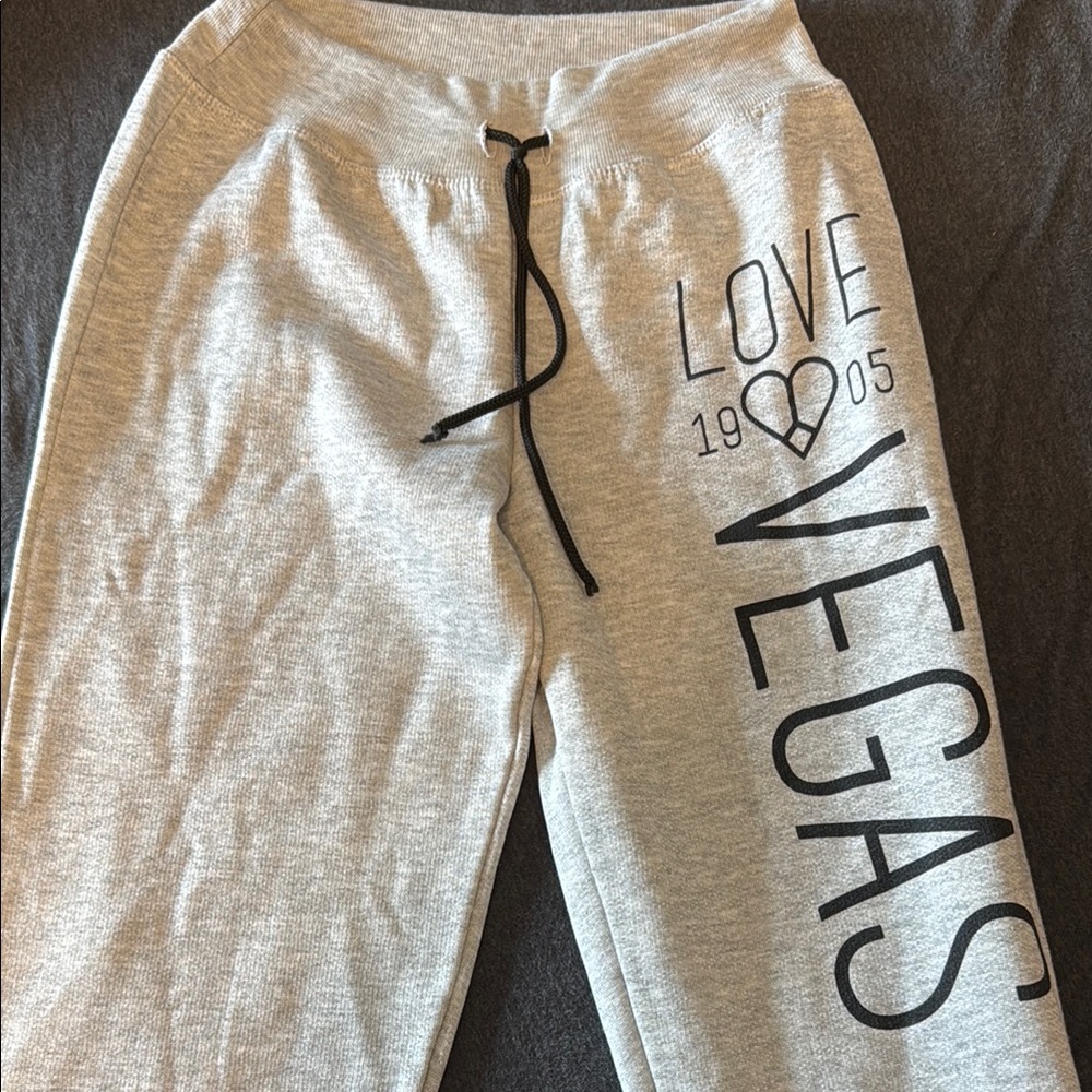 Gray Love Vegas Sweatpants